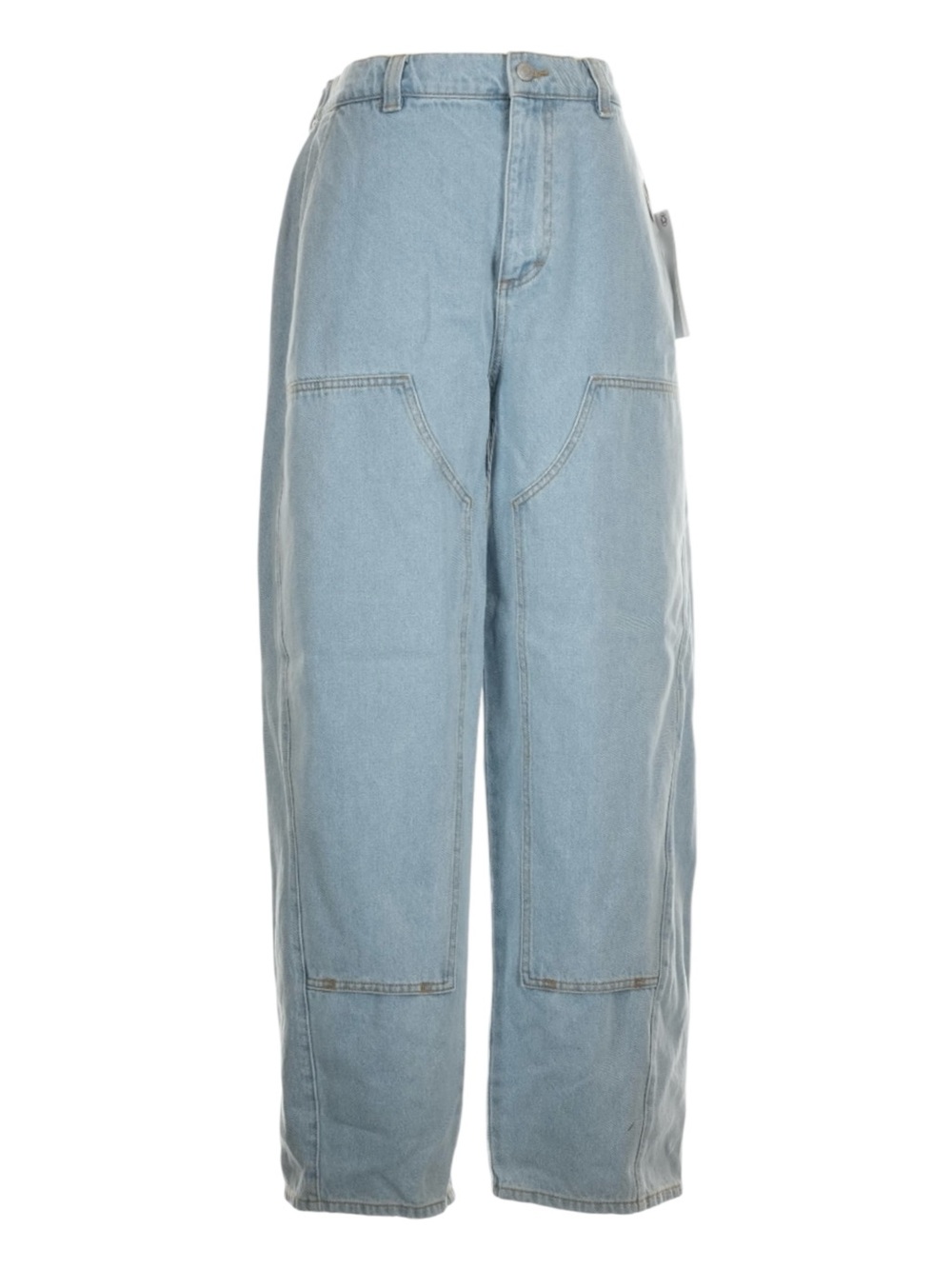 OBEY Leah III Baggy Double Knee Jeans 30 Cirrus Wash Carpenter NWT